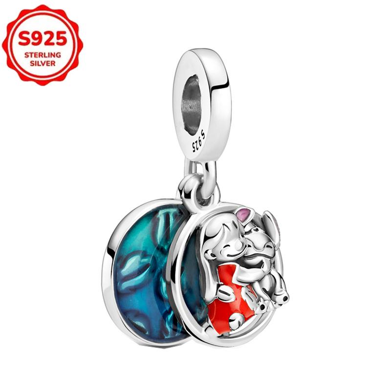 Squirrel Chip Dale Copper Witch Villians Princess Charm Bead For Women Original Bracelet Diy Jewelry Pendant Gift