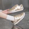 Sports shoes 22 spring and autumn new European and American large-size flat-bottom color matching Forrest Gump board shoes single shoes