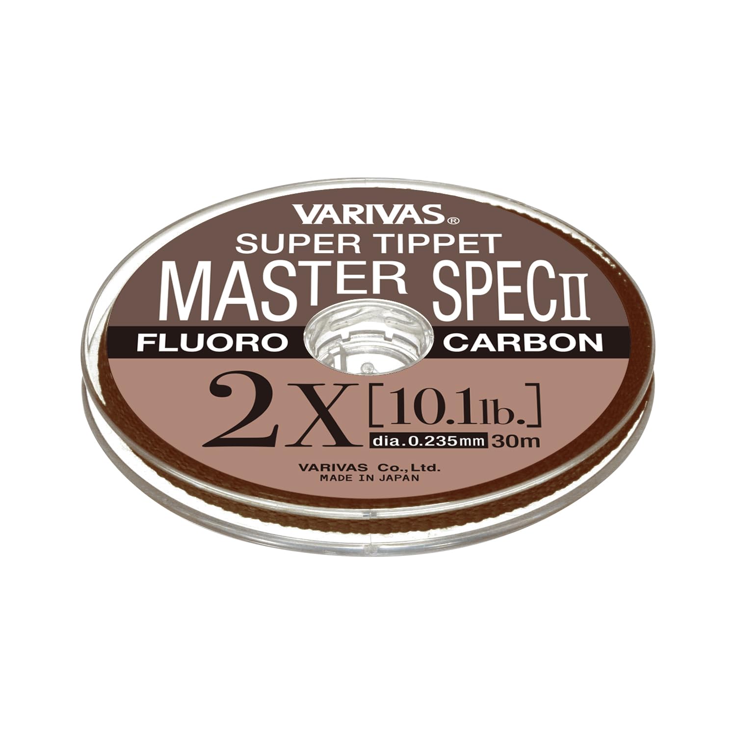 VARIVAS Super Tippet Master Spec II Fluorocarbon 2X 30m Natural 10.1LB