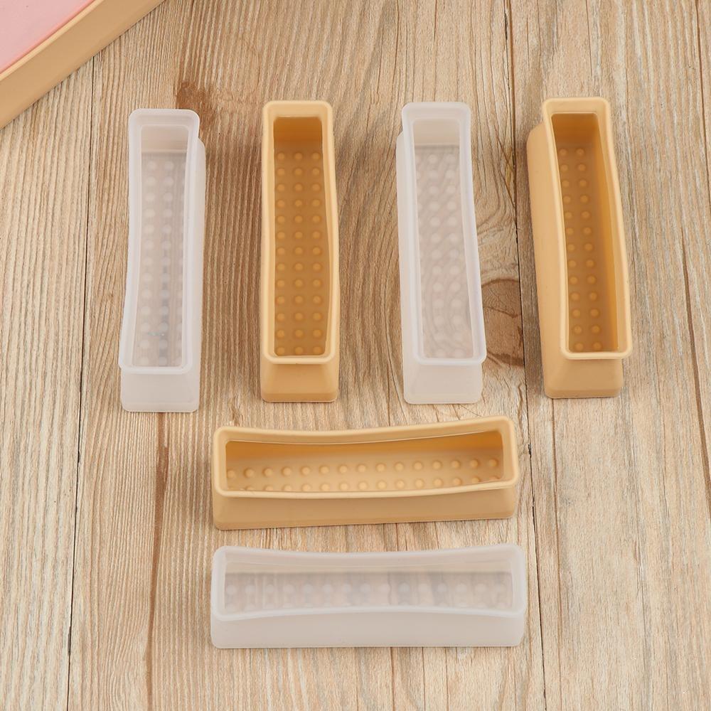 4 Pezzi Tappi per Gambe di Sedie in Silicone Antiscivolo Copri Piedi per Mobili Pad Protettore per Pavimenti Divano Tavolo Letto in Legno Tappetino Silenziatore Paraurti Ammortizzatore