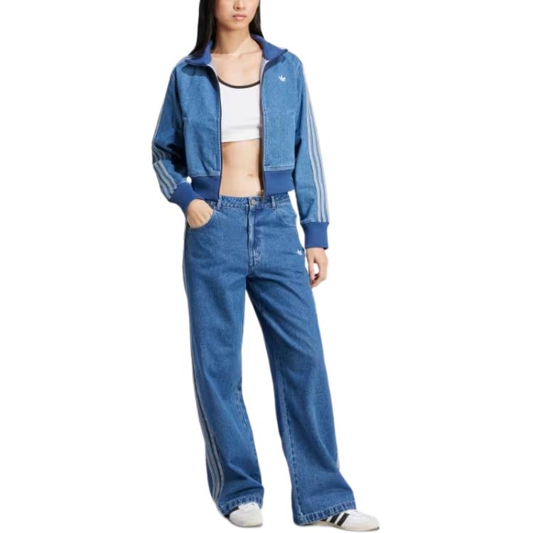 adidas Originals Adicolor Denim 3-Streifen Trainingshose JD2574
