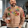Unisex Funny Cute Casual Round Neck Christmas Sweater