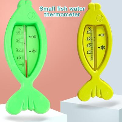 1 Stück Babybadewasser-Temperaturmesser Babybadethermometer Wassertemperaturmesser Kleiner Fisch Wassertemperaturkarte