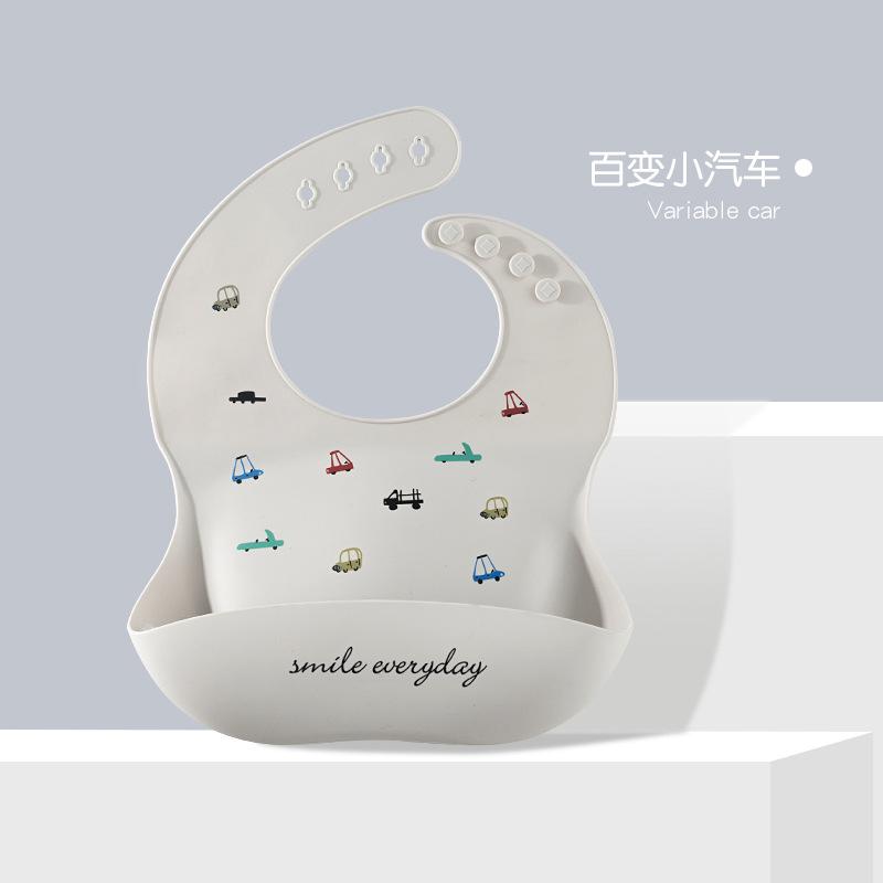 Children's Products Baby Bibs Waterproof Children Silicone Bibs Baby Drooling Rice Bibs Washable
