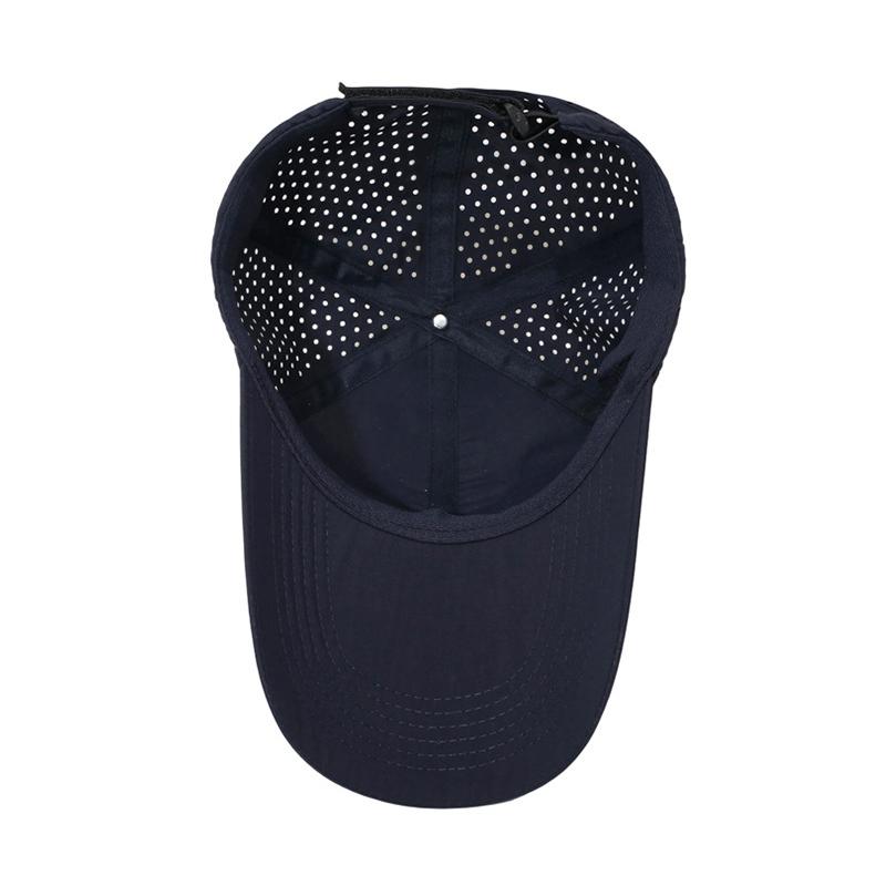 Summer Quick-Dry Breathable Baseball Cap Men's Outdoor Sunscreen Cap Long Brim Soft Top Sports Cap
