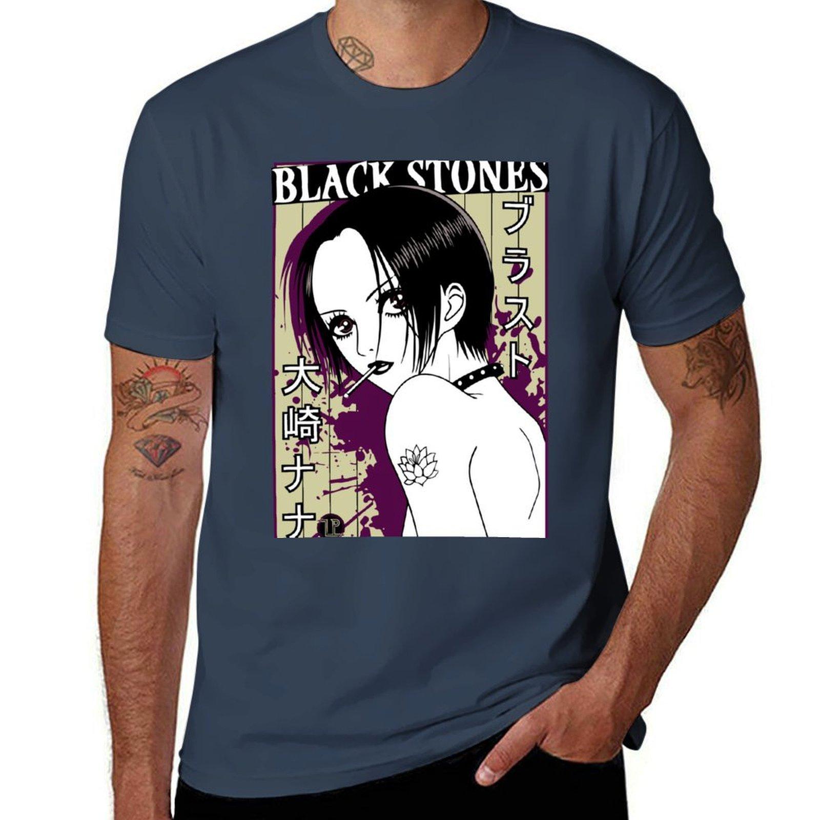 Nana Osaki TShirt Casual Street Style Short Sleeve Tee S