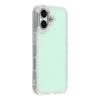 For iPhone 17 Case Rhinestone Edge Glitter Back TPU+PC IMD Phone Cover