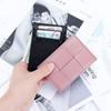 Leather Ultra-thin Small Change Purse Ins-style Exquisite Sheepskin Woven Card Bag Transformed Into Portable
