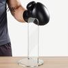 Martial Arts Gear Organizer Acrylic Boxing Glove Display Stand, Non-slip Base Holder, Stand Vertical Storage Rack for Home Gym Training Sports Gloves