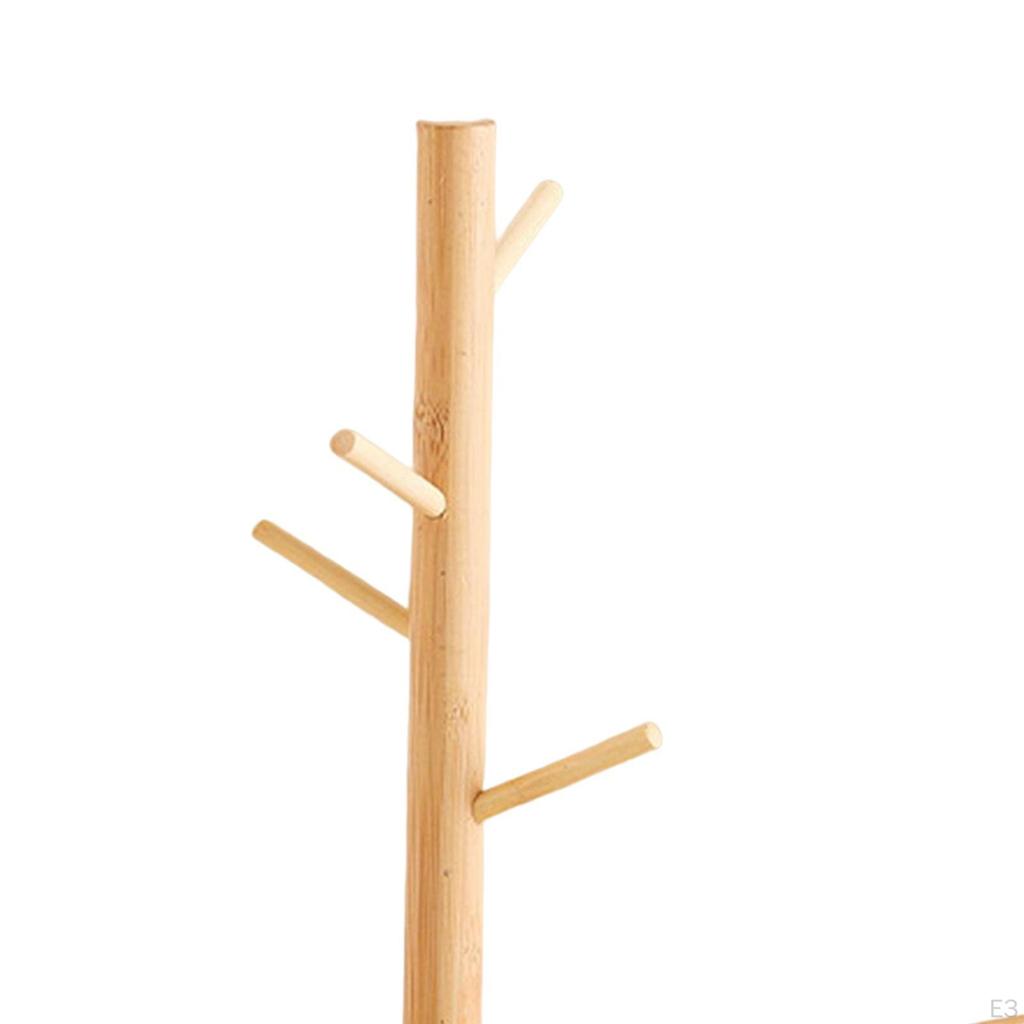 Elegant Wooden Jewelry Stand for Organizing Trinkets and Accessories