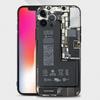 All'interno del circuito della scheda madre Custodia per Apple iPhone 13 12 11 Pro Max 13 12 Mini XS Max XR X 7 8 Plus 6 6S SE 2020 Cover Shell
