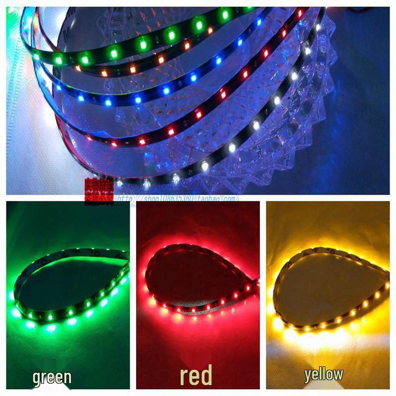 3528 1210 SMD LED Flexible Light Strip for Cars, 30CM-120CM, 12V, 15-120 SMD