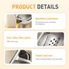Manuell Juicer Aluminiumlegering Handtrycksjuicer Granatäpple Apelsin Citron Sockerrörsjuice Kök Bar Fruktverktyg Acce