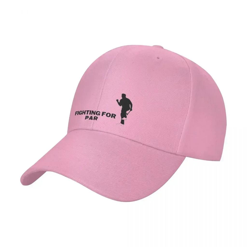 Fighting for Par Silhouette Golf Putting Design Cap baseball cap vintage hat man for the sun Bobble hat hat for women Mens