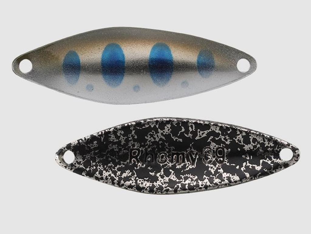 Jackall Timon Rhomy Trout Spoon 3,1 gramu 214 Olive Yamame UV (6276)