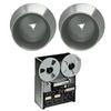 NAB Hub Adapter for 10inch Aluminum Alloy Reel Tape Recorders Belt Presser Used Opener Adapters 1pair
