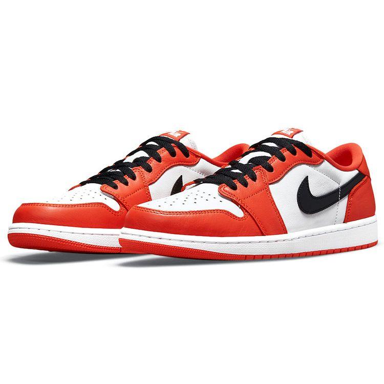 Air Jordan 1 Retro Low OG Starfish Unisex Sneakers Orange White Black CZ0790-801