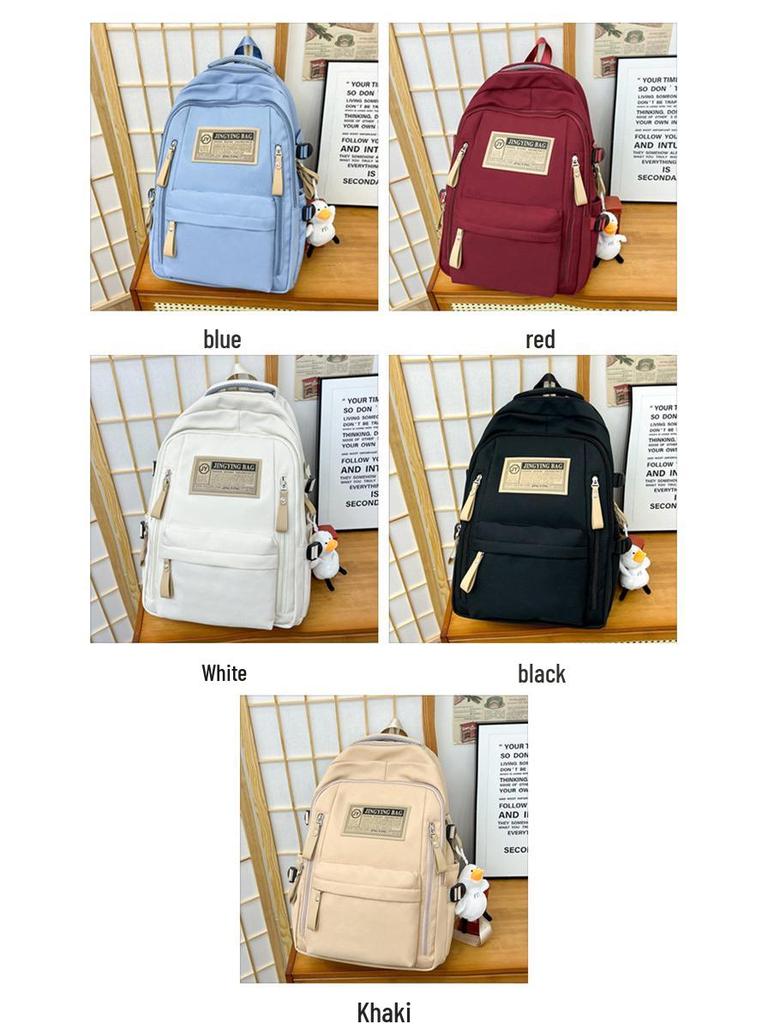 Large Capacity Unisex Backpack for Students of All Ages