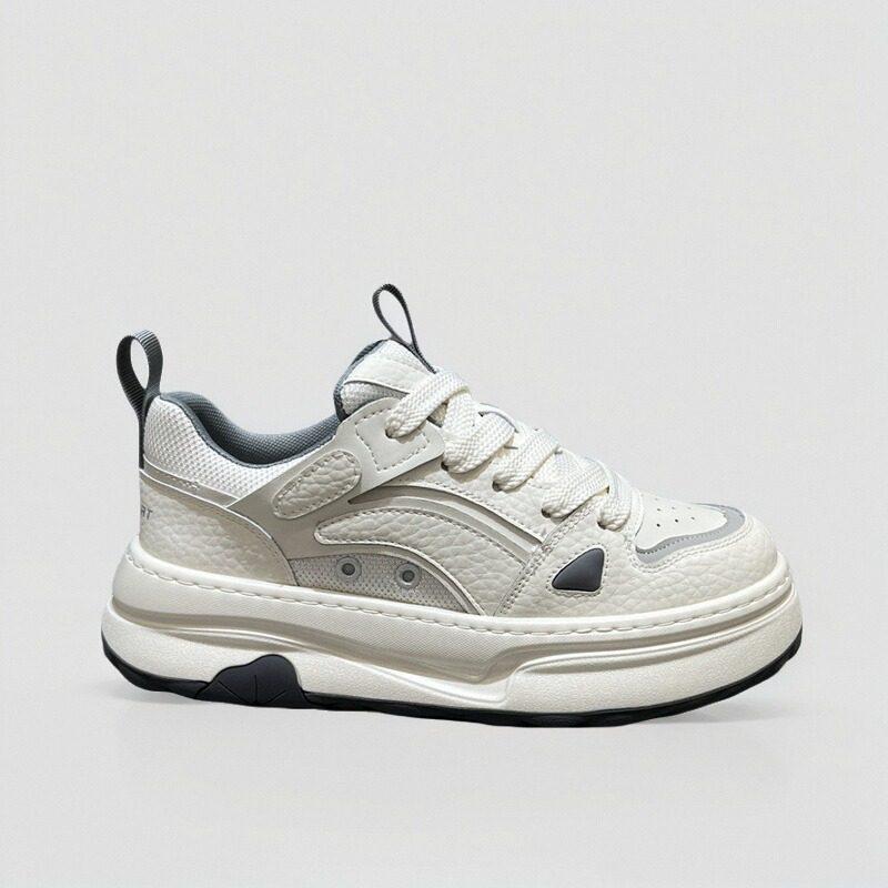 Autumn new casual shoes breathable leather low-top board shoes tt
