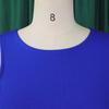 D357 Plus Size Women's Summer 2023 Solid Color Bodycon Tassel Pencil Skirt Dress