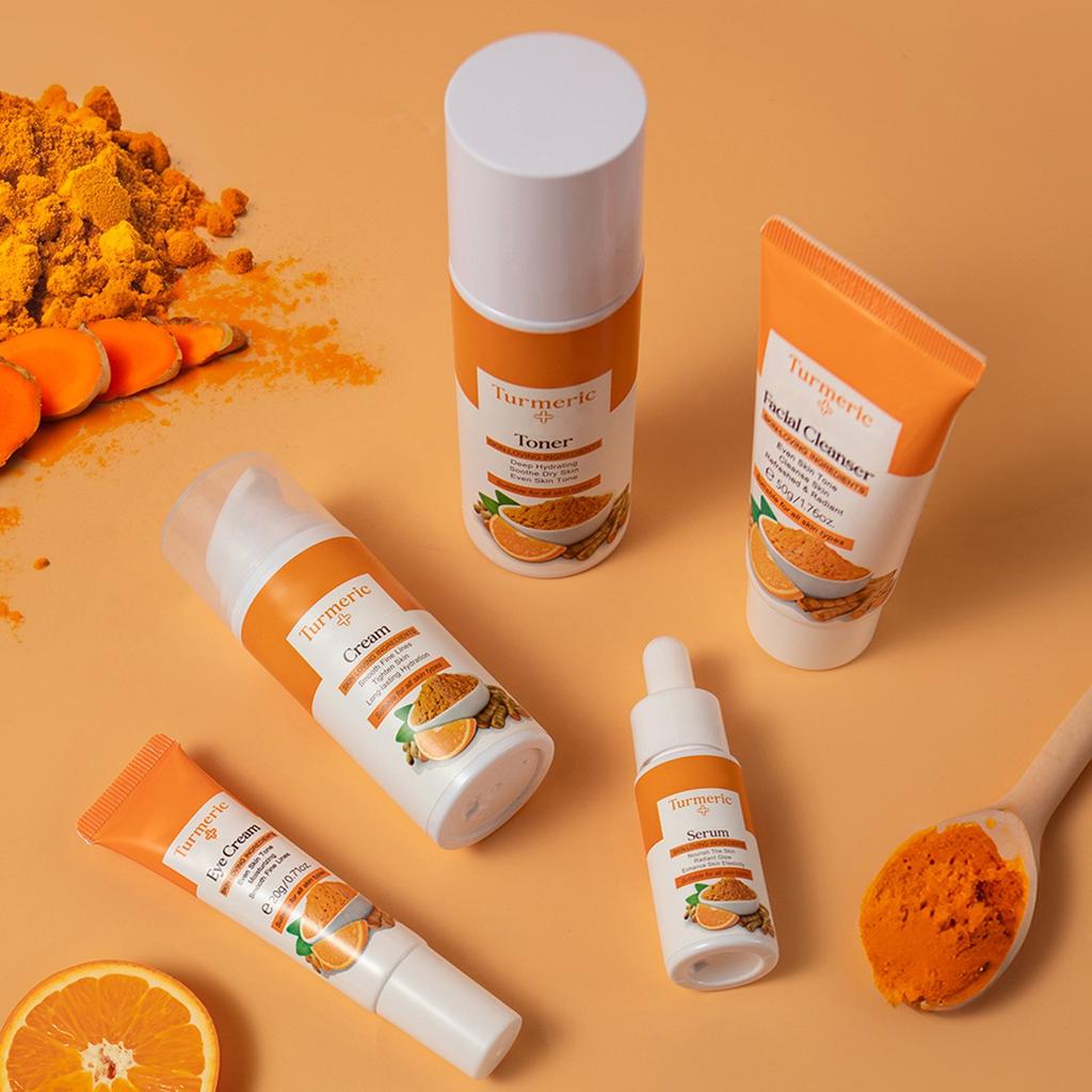 Skin Care Set Brightening Acne Reduction Skin Care Refreshing Water Lotion, Moisturizing Serum, Moisturizing Eye Cream,117ML