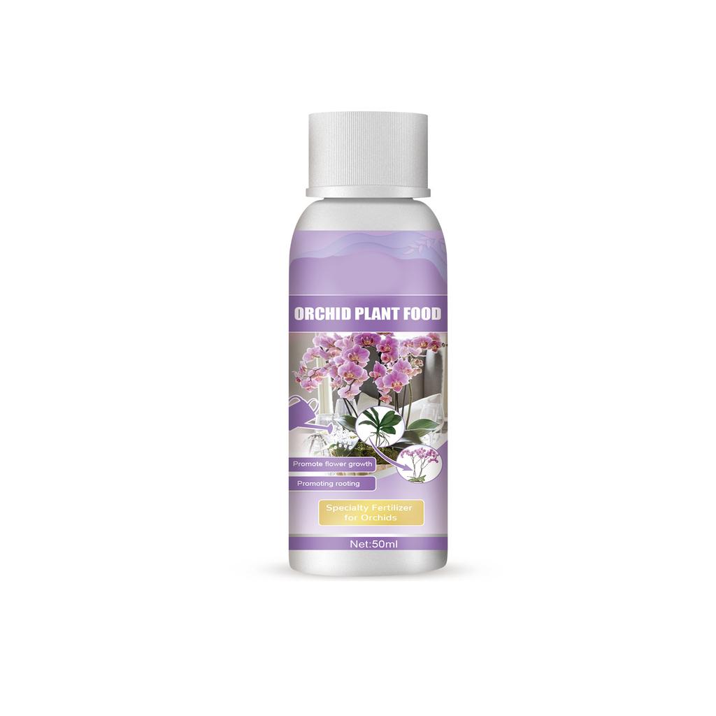 50ml tekuté hnojivo na květy orchidejí, zvyšuje klíčivost, zlepšuje růst pro začátečníky a milovníky zahradničení, dárek