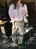 Limon Lemon Green Tea Loose Shirt - Women’s Spring 2026 High-End Long Sleeve Top