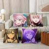 1Pc B-Bang Dream Ave Mujica Cartoon Pillow Case Fashion Square Pillowcase Bedroom Sofa Room Ins Decoration Leisure