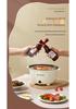 Xiangke Double-Layer Ceramic Electric Cooker: 24CM Non-Stick Hot Pot with Steamer