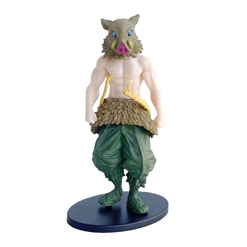 Figurine Anime Kamado Tanjirou Nezuko Demon Slayer Figurine Figurines d'Action Modèle PVC Jouets Figurine Zenitsu Inosuke Kimetsu No Yaiba