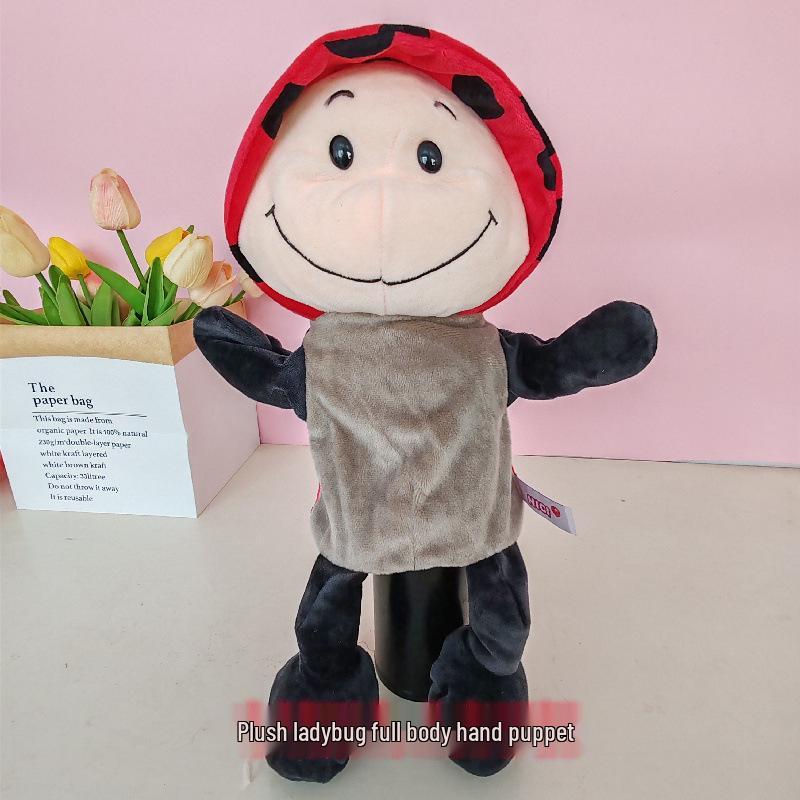 Cartoon Animal Hand Puppet Plush Doll for Kids' Interactive Play