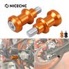 For 2019-2025 KTM 690 SMC R 690 Enduro R Swingarm Spools M10x1.5 Motorcycle Swingarm Sliders for KTM 690 Duke 690 SMC 2008-2025