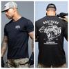 Brothers in Arms Atmungsaktives T-Shirt Geeignet für Sportbekleidung Vintage T-Shirt Gothic Kleidung Baumwolle Herren T-Shirt Neues TEE TSHIRT Damen Tops