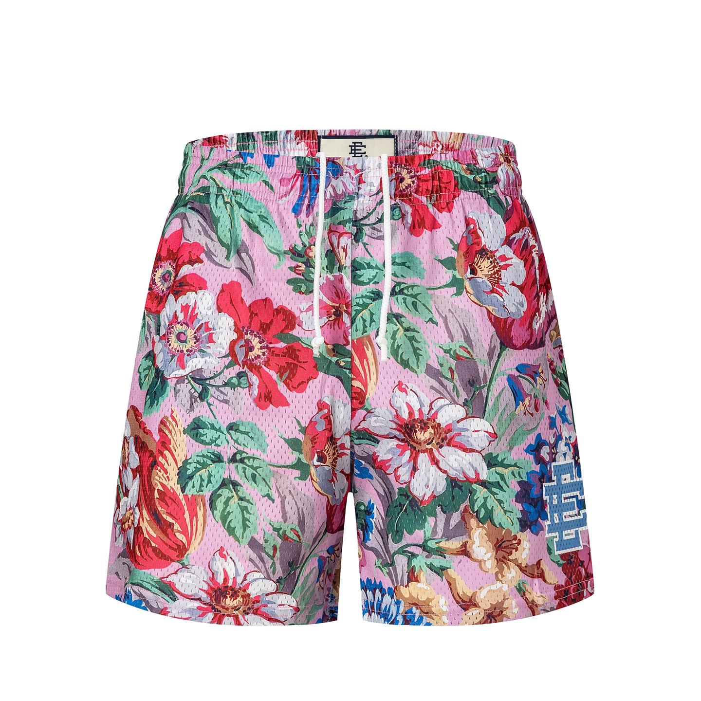 EES-04 Men s Mesh Quick Dry Beach Shorts, Summer Tie Dye Swim Vacation Board Shorts S