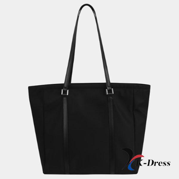 Leather Point Shopper Bag