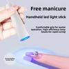 Tragbare und schnelltrocknende Nailart-Einlinienlampe, Tragbare Nagelhärtungs-Lichttherapie-Backlampe, Mini-Beleuchtungslampe, Schnelltrocknende Lampe
