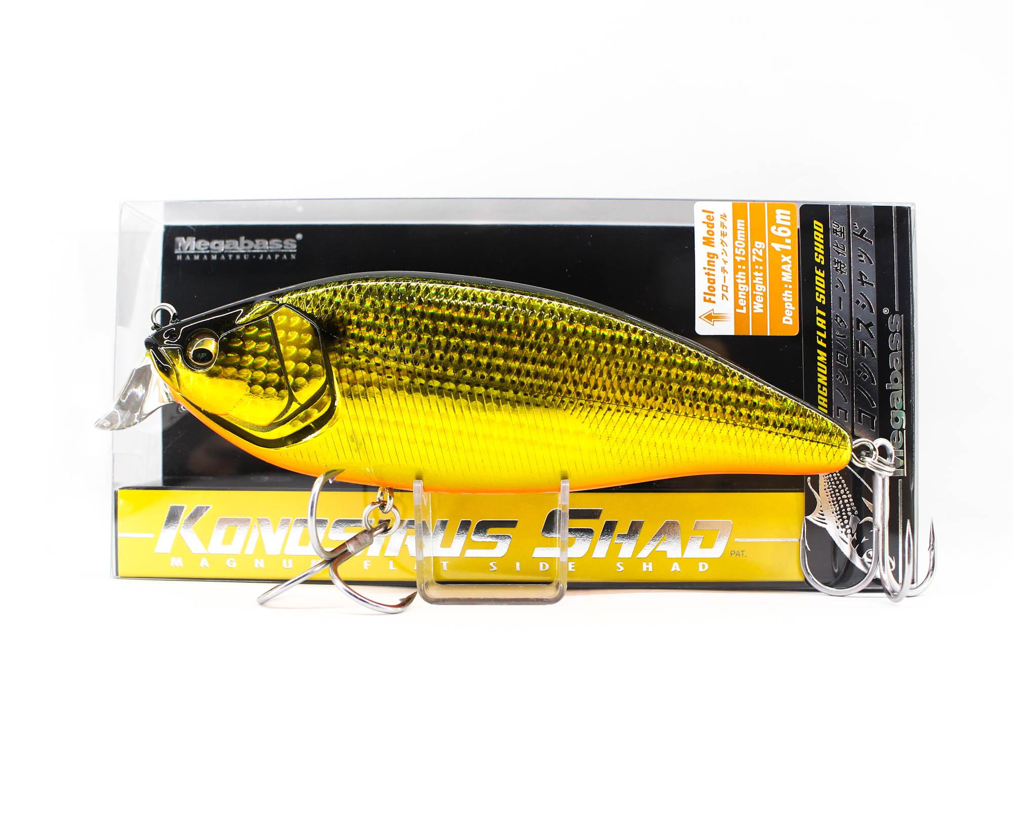 

Плавающая приманка Megabass Konosirus Shad G Gold Knonoshiro (4616)