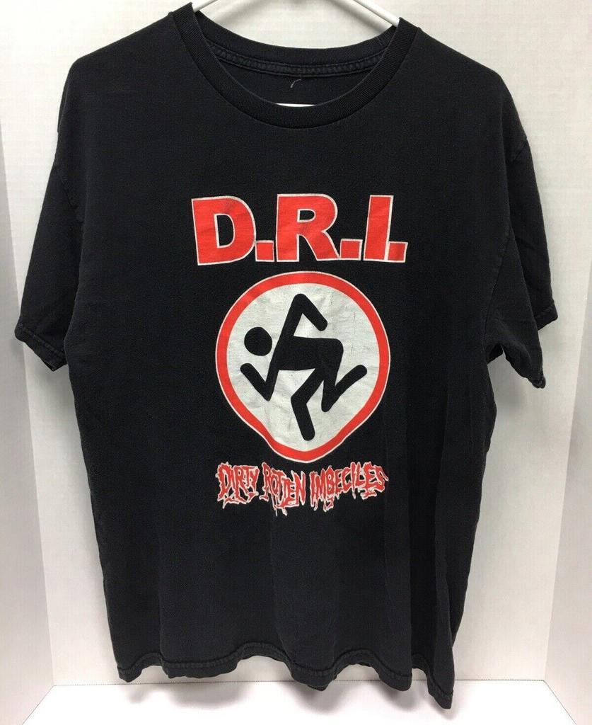 Crossover Dirty Rotten Imbeciles D.R.I Shirt Black Unisex S-5XL
