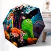 1pc Halloween, Monsters Themed High-quality Umbrella,Automatic Opening and Closing Umbrella,Multi-functional Umbrella G0811064