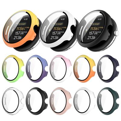 Antiscratch Housing Full Coverage Protective Case+Screen Protector for Watchs 3 41/45mm Cover PC Glass Film Shell