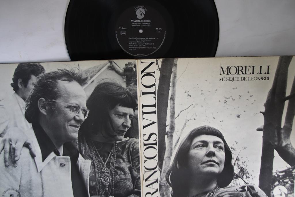 LP Record MORELLI - Francois Villon 74496 LE CHANT DU MON France World Music Used
