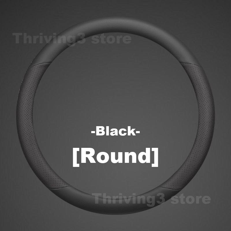 Leather Car Steering Wheel Cover For KIA Picanto GT Line sport 2012-2023 Non-slip Auto Steering Wheel KIA Picanto Accessories