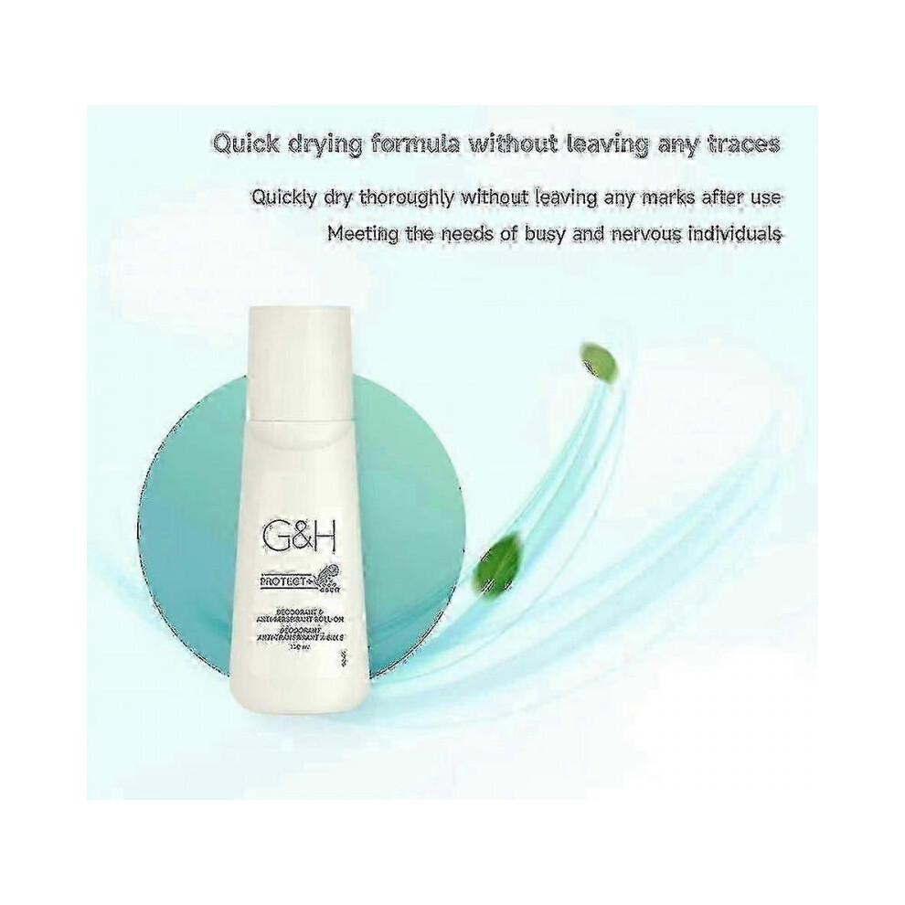X3 Flaschen Gh Protect+ Deodorant Antitranspirant Roll-on Größe 100 ml