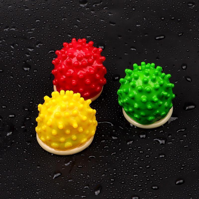 5Pcs Ultra Thin Condoms Spike Dotted Stimulate Latex Lubricated Condom Safer Sex Greater Pleasure Adult Sex Products for Men