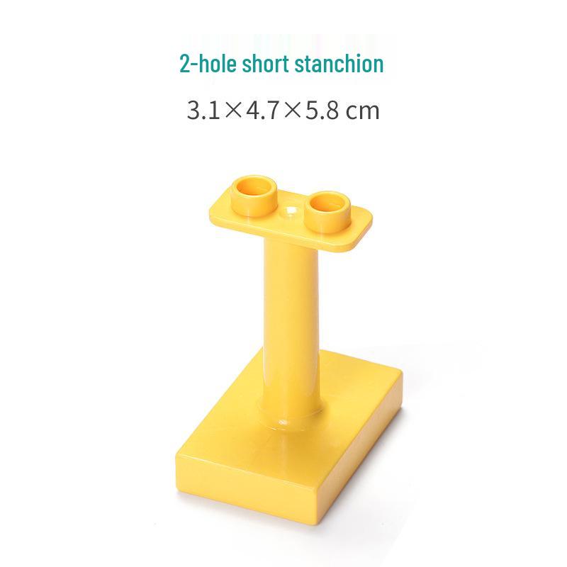 Large Lego-Compatible Ball Track & Piano Building Toy Accessories
