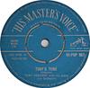 7inch Record TONY OSBORNE  HIS ORCHESTRA  Tonys Tune  Turkish Coffee 45POP967 His Masters Vo 1962 UK Jazz Used