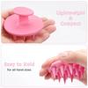 1pcs Silicone Scalp Hair Massage Brush Shampoo Massage Comb Bath Wash Hair Care Root Scalp Massager Shower Brush Salon Hair Tool