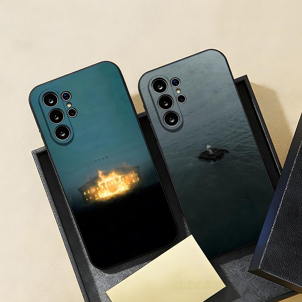 Amerikanischer Rapper NF Fear Handyhülle Für Samsung S26 S25 S24 FE S23 S22 S21 Plus S20 Ultra Note20Ultra Schwarze Weiche Hülle