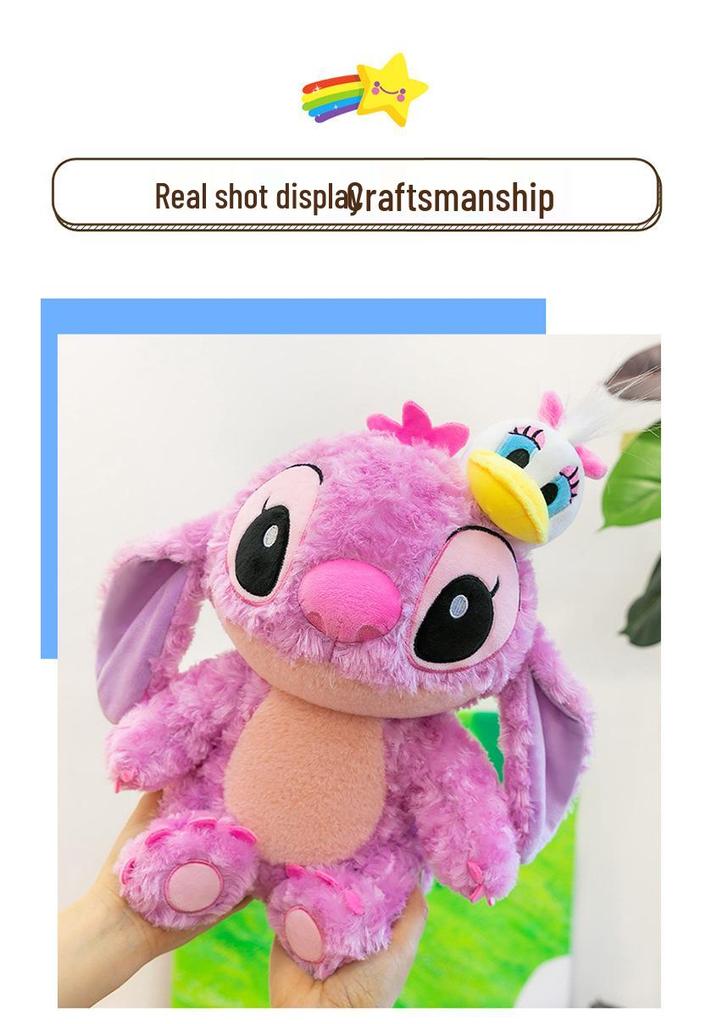 New Arrival Cute Stitch Plush Toy Doll - Cartoon Star Baby Gift