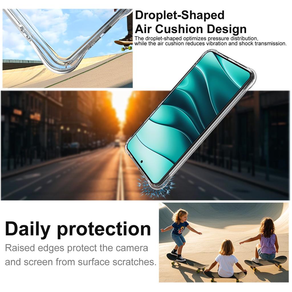 Für Honor GT Pro 5G Handyhülle IMAK Stoßfeste Weiche Hülle